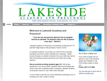 Tablet Screenshot of lakesidesarasota.com